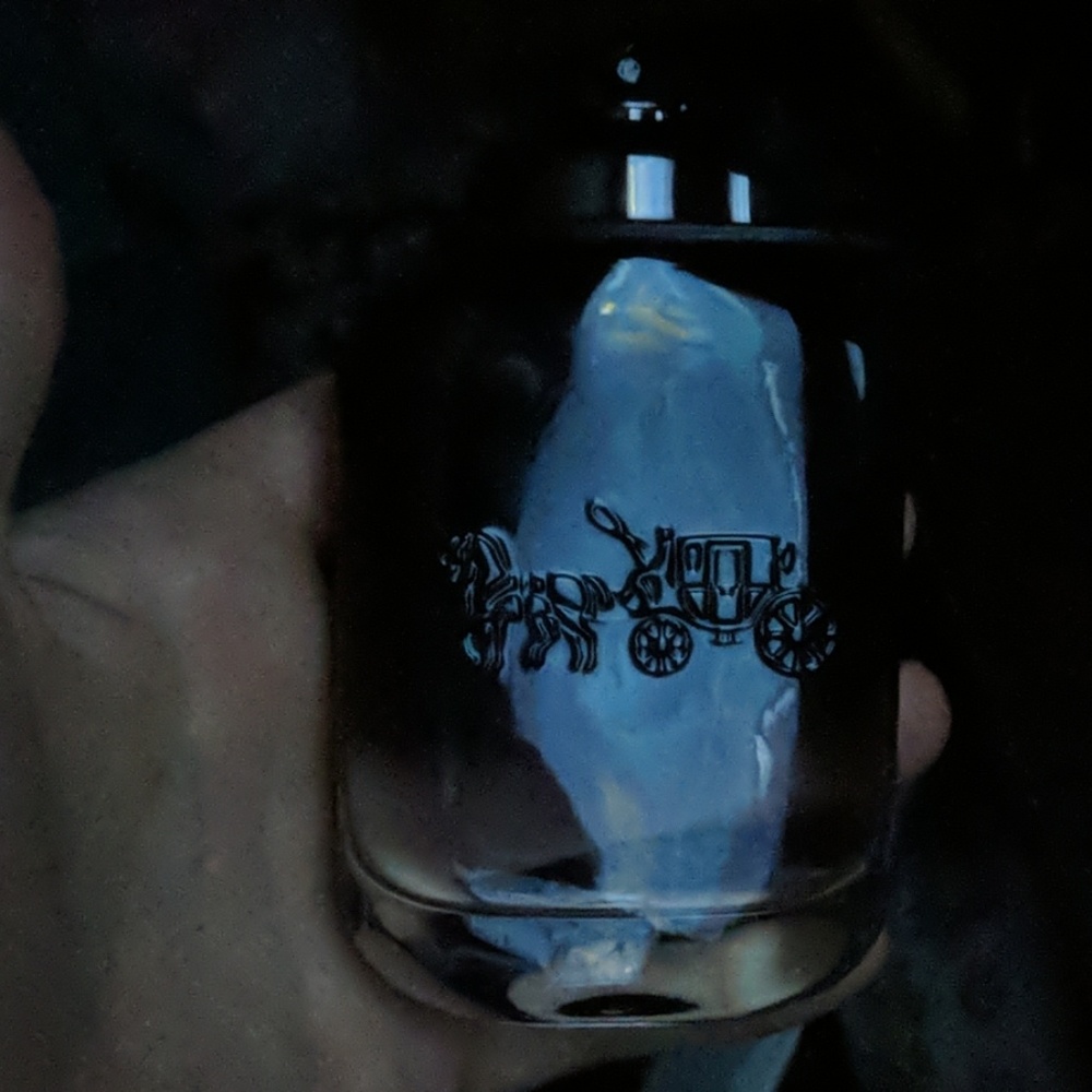 Full bottle of coach men's colonge